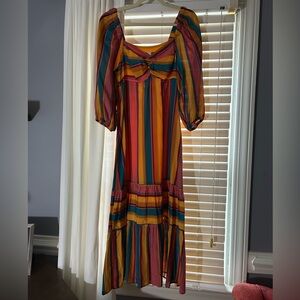 Farm Rio for Anthropologie size small midi dress